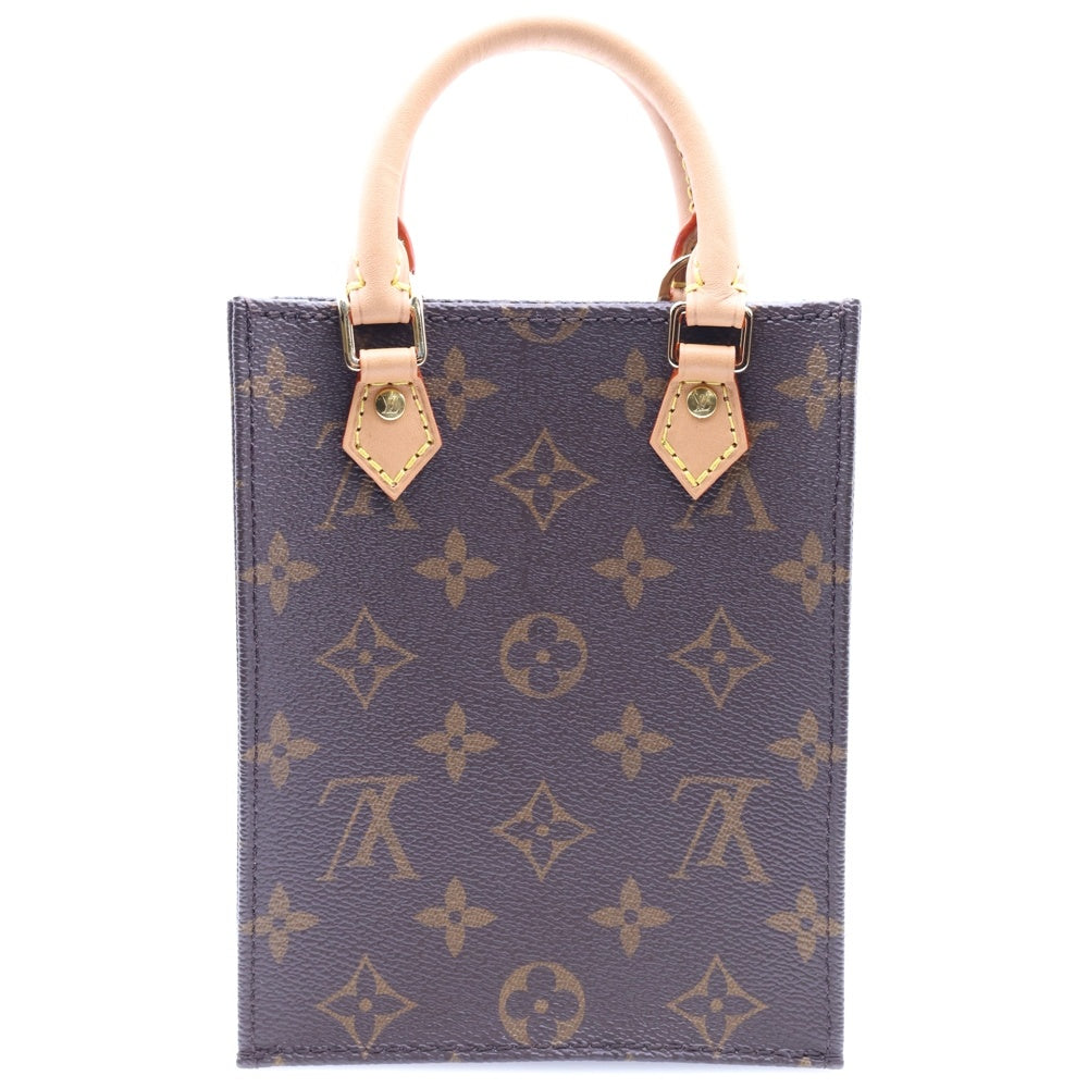 LOUIS VUITTON(ルイヴィトン) プティット サックプラ モノグラム 2WAY ショルダーバッグ M69442 ブラウン