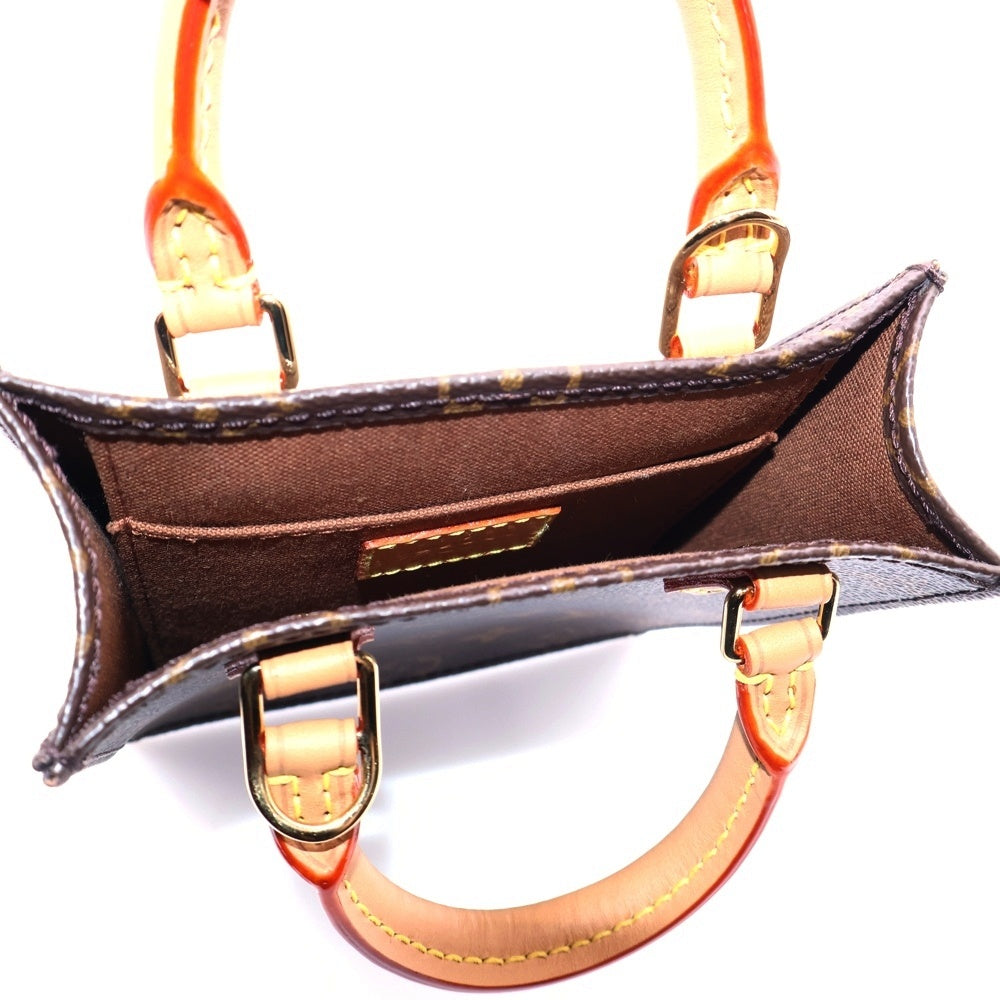 LOUIS VUITTON(ルイヴィトン) プティット サックプラ モノグラム 2WAY ショルダーバッグ M69442 ブラウン