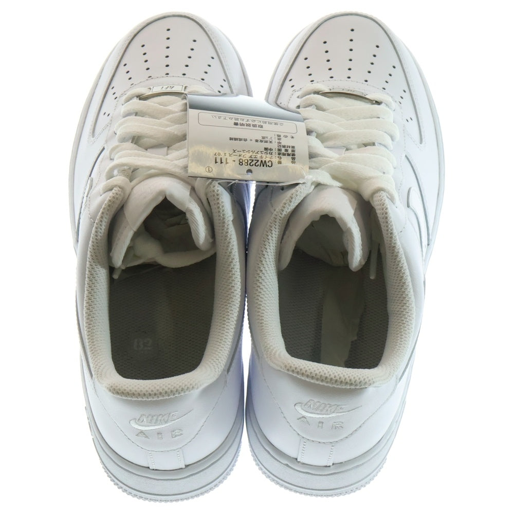 NIKE(ナイキ) Air Force 1 Low 07 White CW2288-111 エアフォースワン ローカットスニーカー ホワイト US8/26.0cm