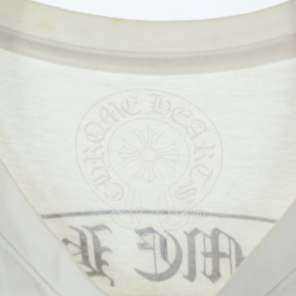 CHROME HEARTS(クロムハーツ) CH T-SHRT LTD 青山20周年リチャードプリント 半袖Tシャツ ホワイト