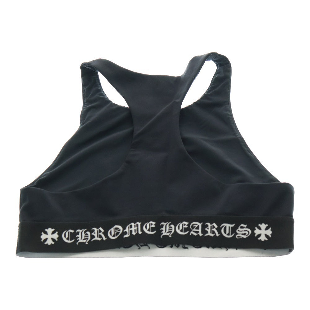 CHROME HEARTS(クロムハーツ) CH Logo YOGA WEAR Sports Bra Size S クロムハーツ CHロゴ ヨガウェア スポーツブラ ブラック レディース