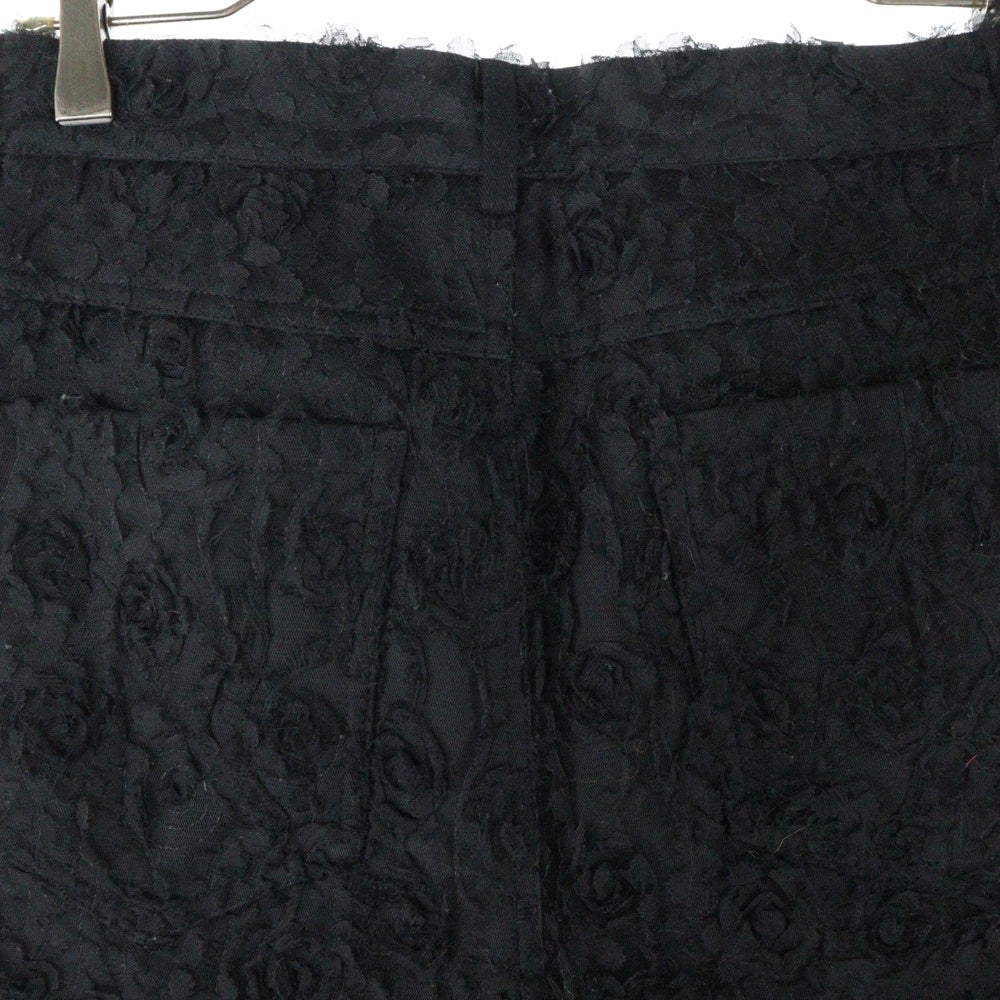 NO BRAND(ノーブランド) SCD crowd Bloom pants ブルームフレアパンツ ジップフライ ブラック