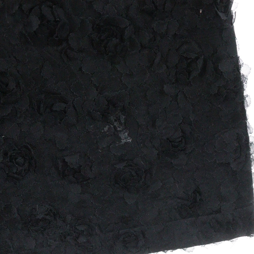 NO BRAND(ノーブランド) SCD crowd Bloom pants ブルームフレアパンツ ジップフライ ブラック