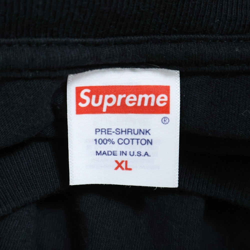 SUPREME(シュプリーム) 23AW Box Logo Tee Camo カモフラージュ 迷彩 ボックスロゴ クルーネック 半袖Tシャツ カットソー ブラック
