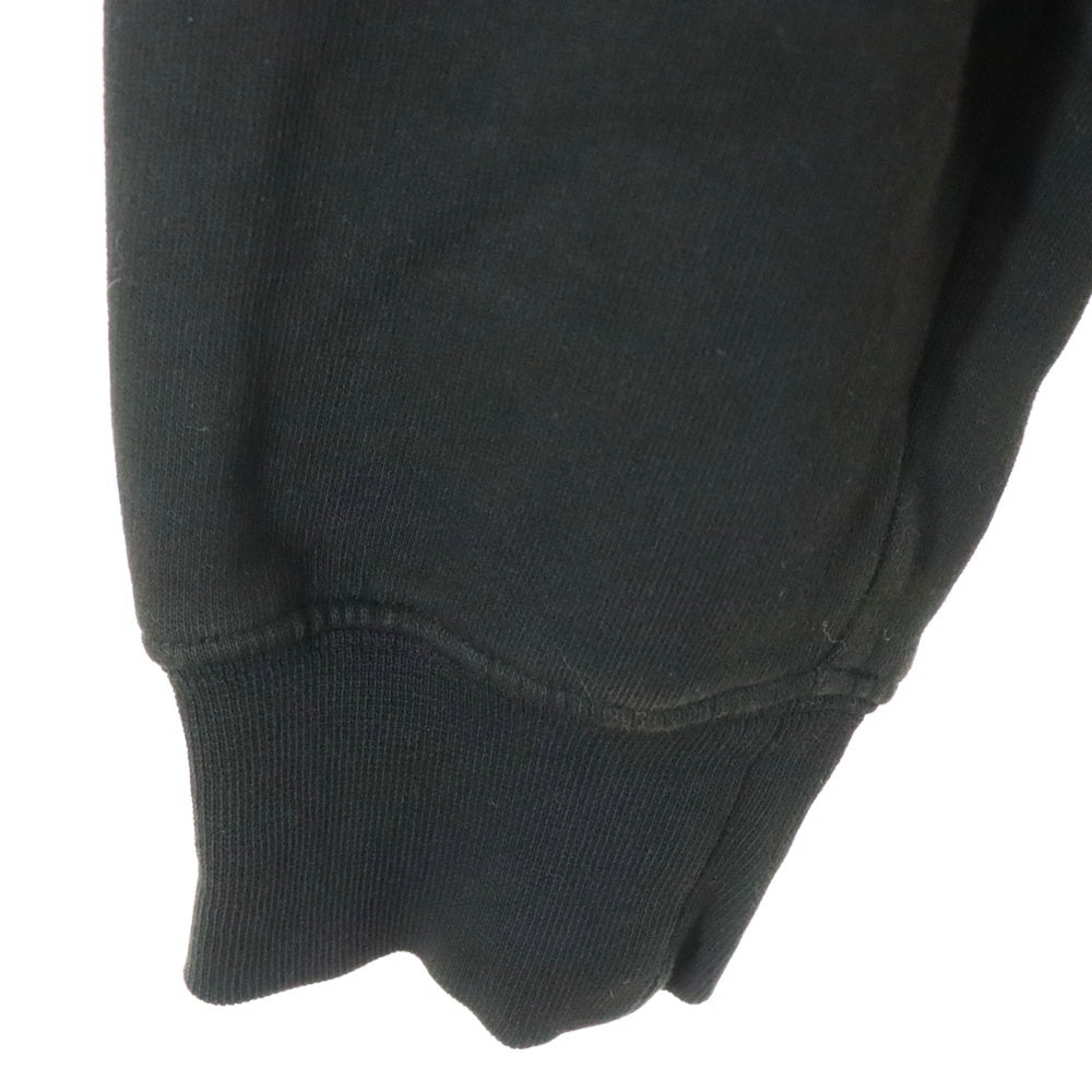 DRKSHDW(ダークシャドウ) 24AW Oversized Hoodie DU02D2282-FSUN ブリーチ加工 プルオーバーパーカー フーディー ブラック