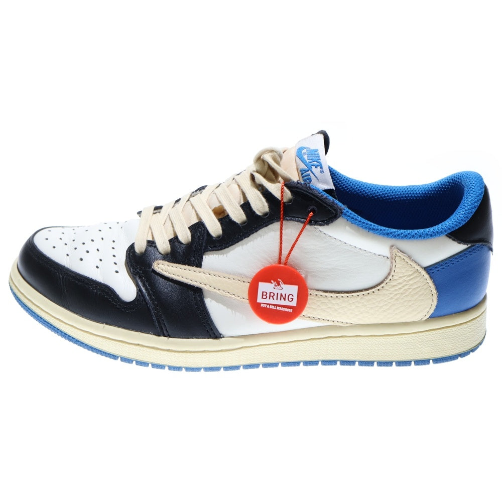 NIKE(ナイキ) ×TRAVIS SCOTT FRAGMENT DESIGN AIR JORDAN 1 LOW OG SP DM7866-140 トラヴィススコット フラグメント エアジョーダン1 ローカットスニーカー US7.5/25.5cm