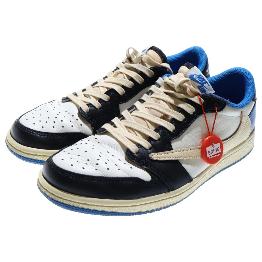 NIKE(ナイキ) ×TRAVIS SCOTT FRAGMENT DESIGN AIR JORDAN 1 LOW OG SP DM7866-140 トラヴィススコット フラグメント エアジョーダン1 ローカットスニーカー US7.5/25.5cm
