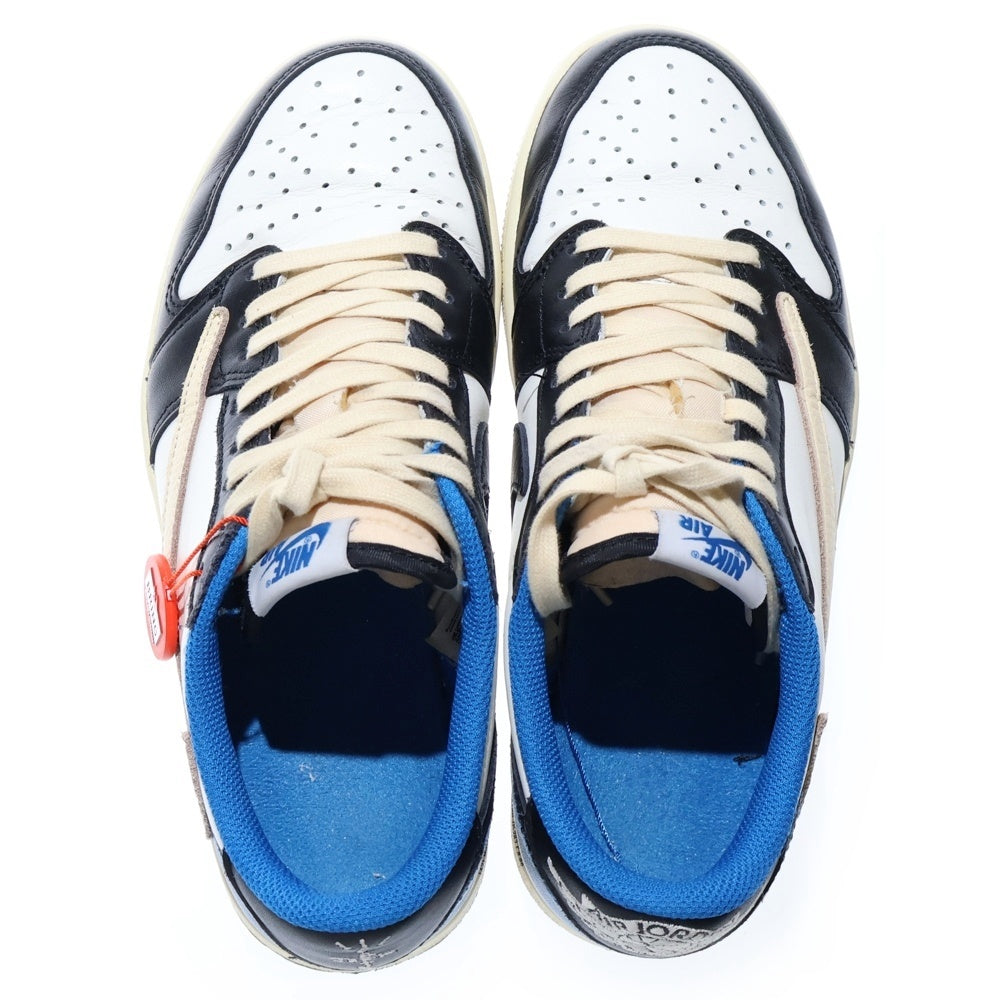 NIKE(ナイキ) ×TRAVIS SCOTT FRAGMENT DESIGN AIR JORDAN 1 LOW OG SP DM7866-140 トラヴィススコット フラグメント エアジョーダン1 ローカットスニーカー US7.5/25.5cm