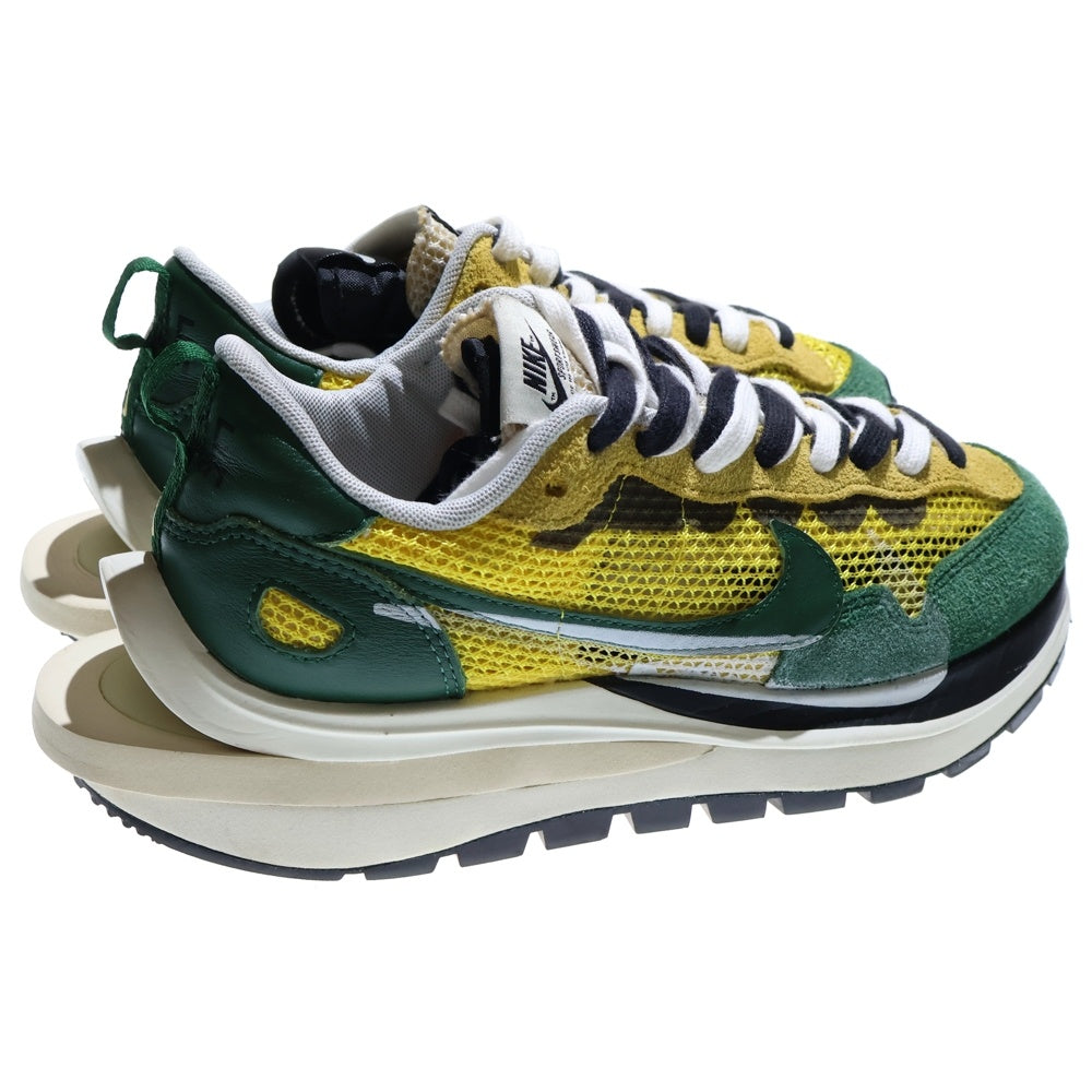 NIKE(ナイキ) ×sacai Vapor Waffle Tour CV1363-700 サカイ ヴェイパー ワッフル ローカットスニーカー グリーン/イエロー US8/26cm