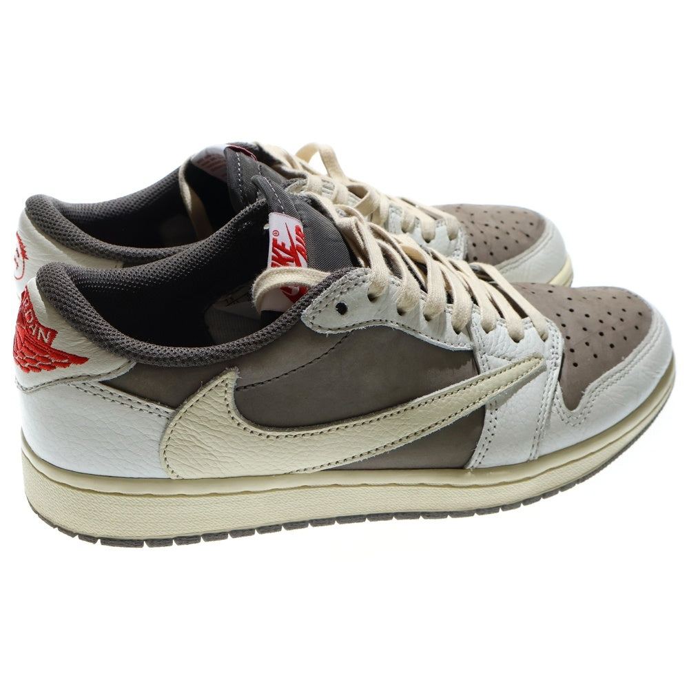 NIKE(ナイキ) ×TRAVIS SCOTT AIR JORDAN1 LOW OG SP DM7866-162 トラヴィススコット エアジョーダン1 リバースモカ ローカットスニーカー ベージュ US7.5/25.5cm