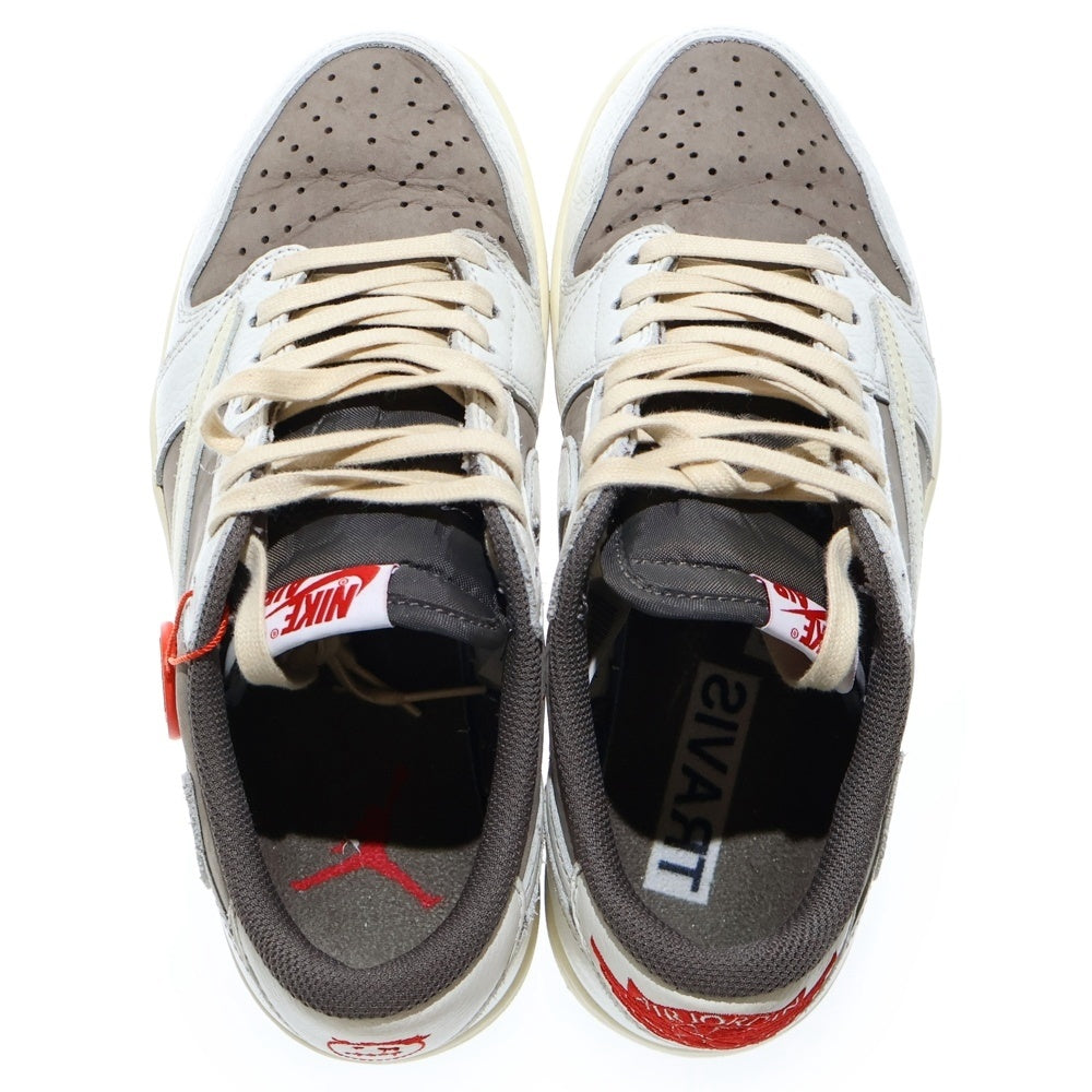 NIKE(ナイキ) ×TRAVIS SCOTT AIR JORDAN1 LOW OG SP DM7866-162 トラヴィススコット エアジョーダン1 リバースモカ ローカットスニーカー ベージュ US7.5/25.5cm