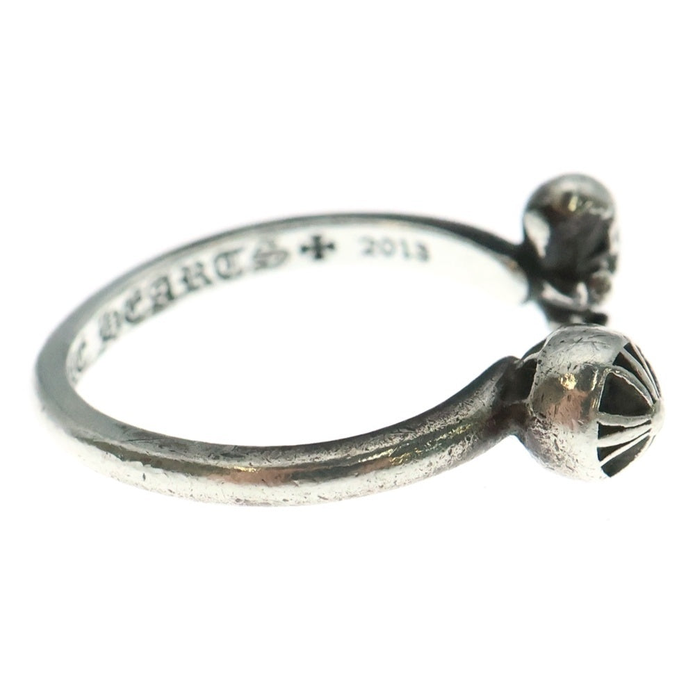 CHROME HEARTS(クロムハーツ) FT HARRS TEETER/CRS BALL FOTI TTR XBL RING ハリスティータ クロスボール フォティ リング シルバー