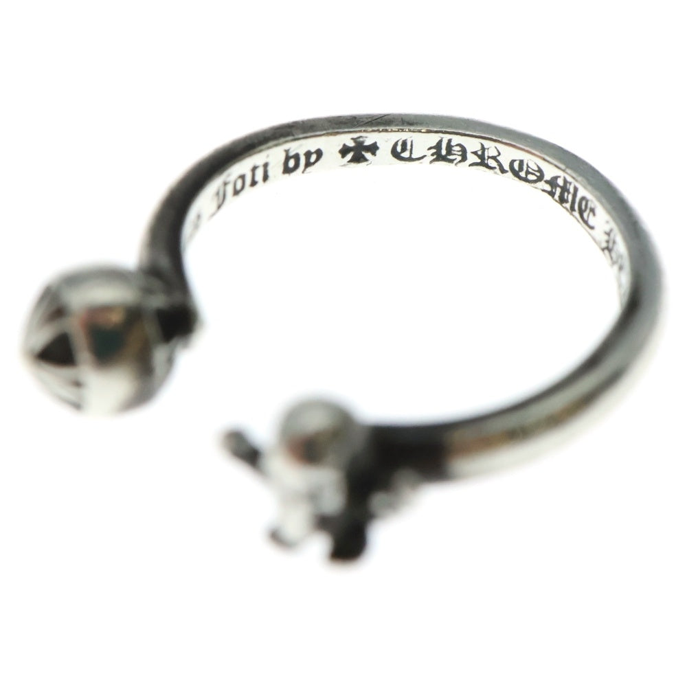 CHROME HEARTS(クロムハーツ) FT HARRS TEETER/CRS BALL FOTI TTR XBL RING ハリスティータ クロスボール フォティ リング シルバー