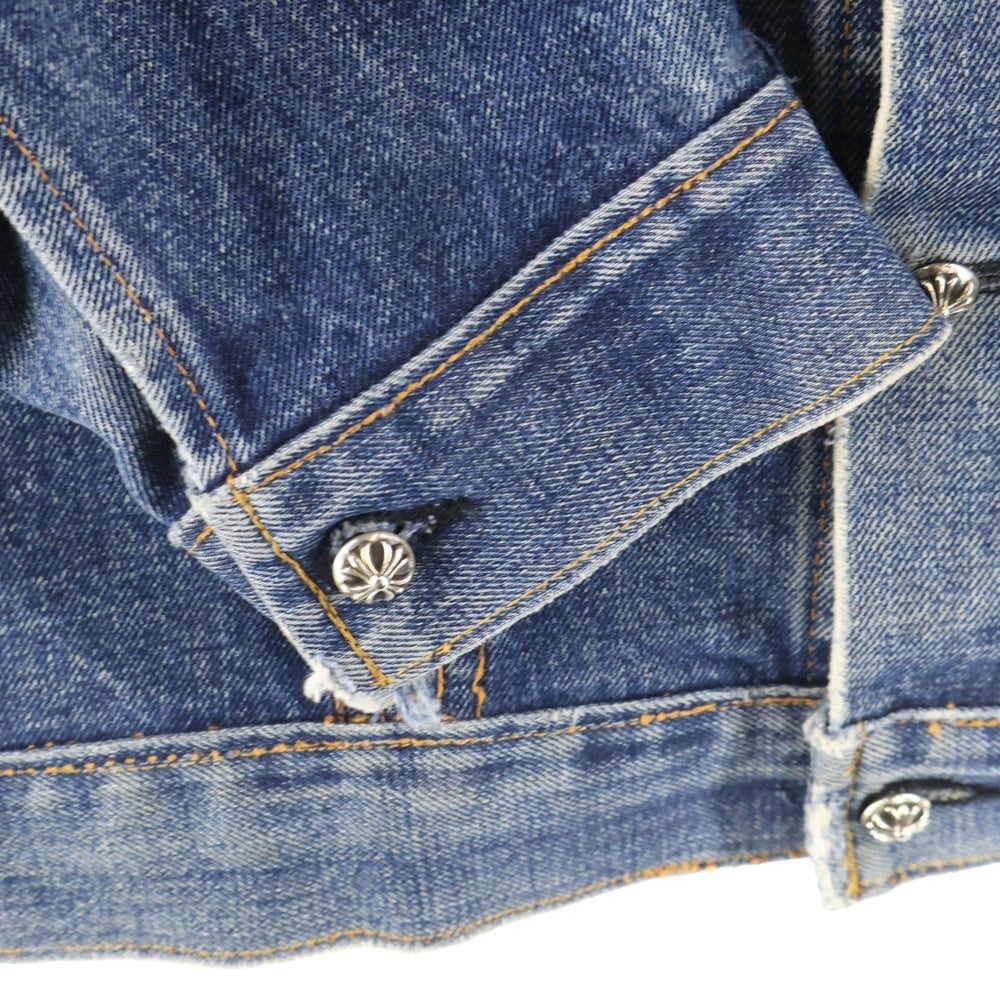 CHROME HEARTS(クロムハーツ) × LEVI'S × リーバイス ビッグE デニムジャケット インディゴ
