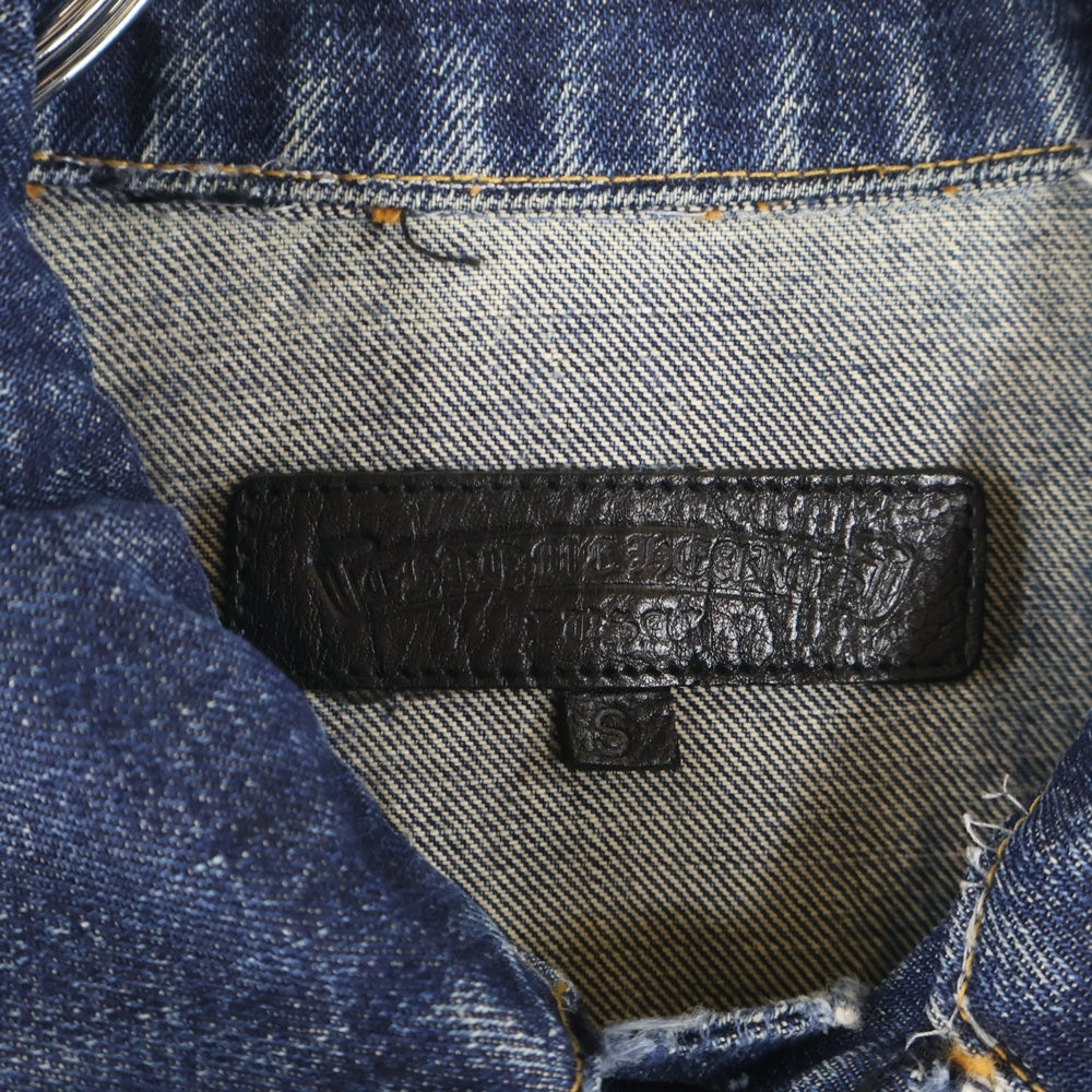 CHROME HEARTS(クロムハーツ) × LEVI'S × リーバイス ビッグE デニムジャケット インディゴ