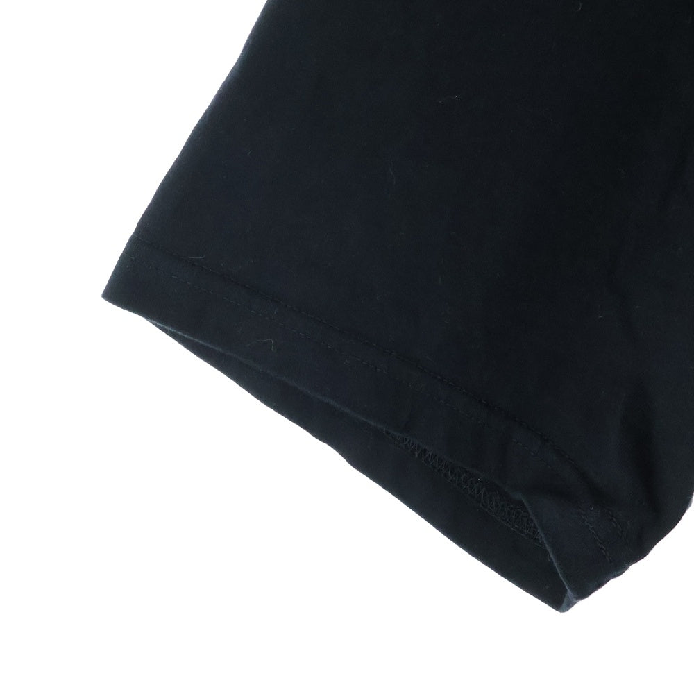 SUBCULTURE(サブカルチャー) 翼付きSCロゴデザイン 半袖Tシャツ カットソー ブラック