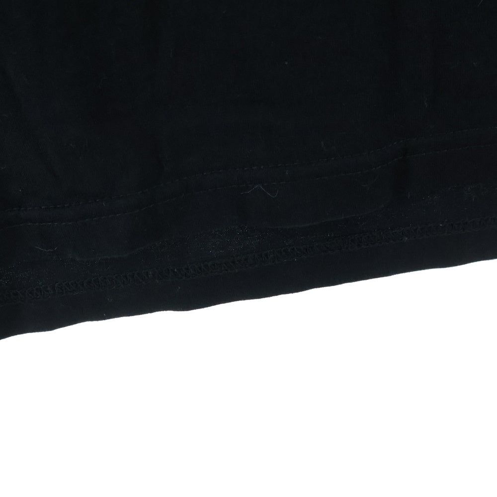 SUBCULTURE(サブカルチャー) 翼付きSCロゴデザイン 半袖Tシャツ カットソー ブラック