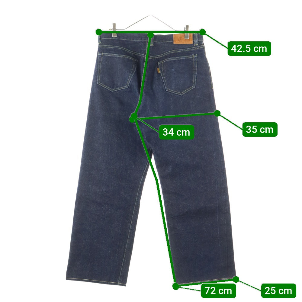 SUBCULTURE(サブカルチャー) S01XX Denim Pants SCPT-CL03 ボタンフライ デニム パンツ インディゴ