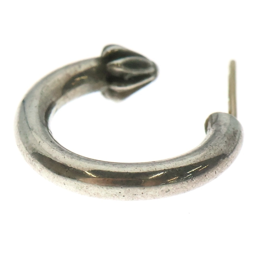 CHROME HEARTS(クロムハーツ) HOOP PLAIN プレーン フープピアス シルバー BCA101