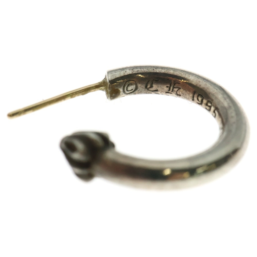 CHROME HEARTS(クロムハーツ) HOOP PLAIN プレーン フープピアス シルバー BCA101