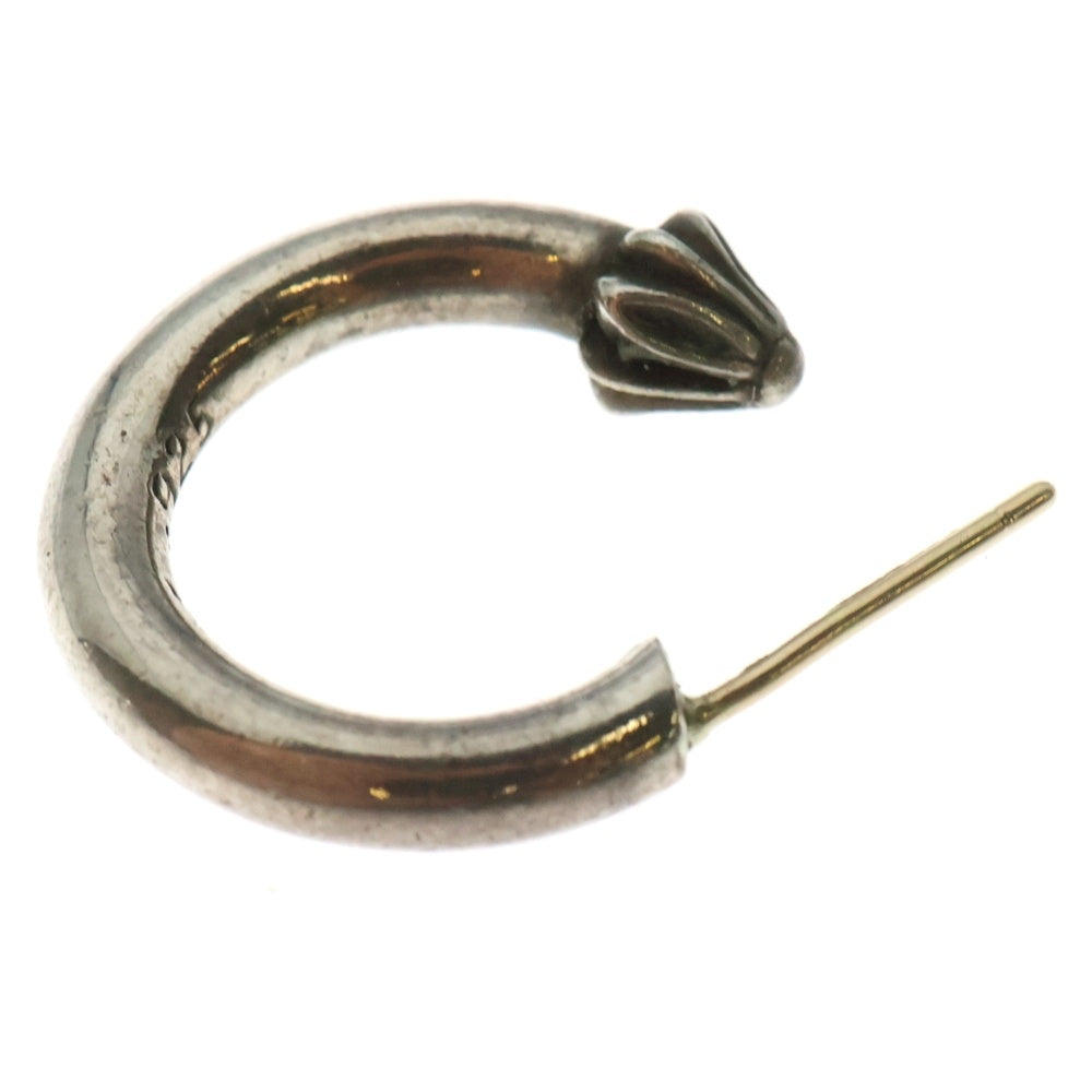 CHROME HEARTS(クロムハーツ) HOOP PLAIN プレーン フープピアス シルバー BCA101