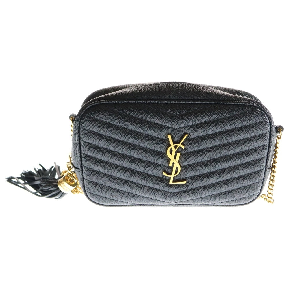 SAINT LAURENT PARIS(サンローランパリ) ルー ミニ ショルダーバッグ ブラック 612579