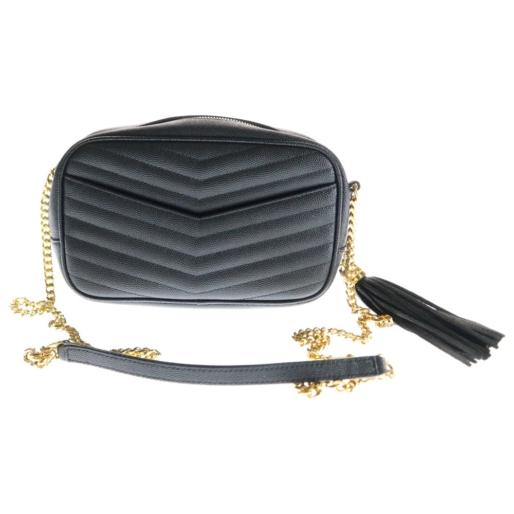 SAINT LAURENT PARIS(サンローランパリ) ルー ミニ ショルダーバッグ ブラック 612579