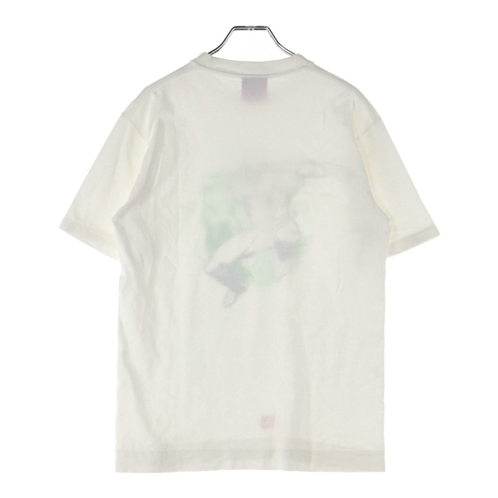 A BATHING APE(アベイシングエイプ) ×MARVEL Spider Man T マーベル スパイダーマン フロントプリント 半袖Tシャツ カットソー ホワイト