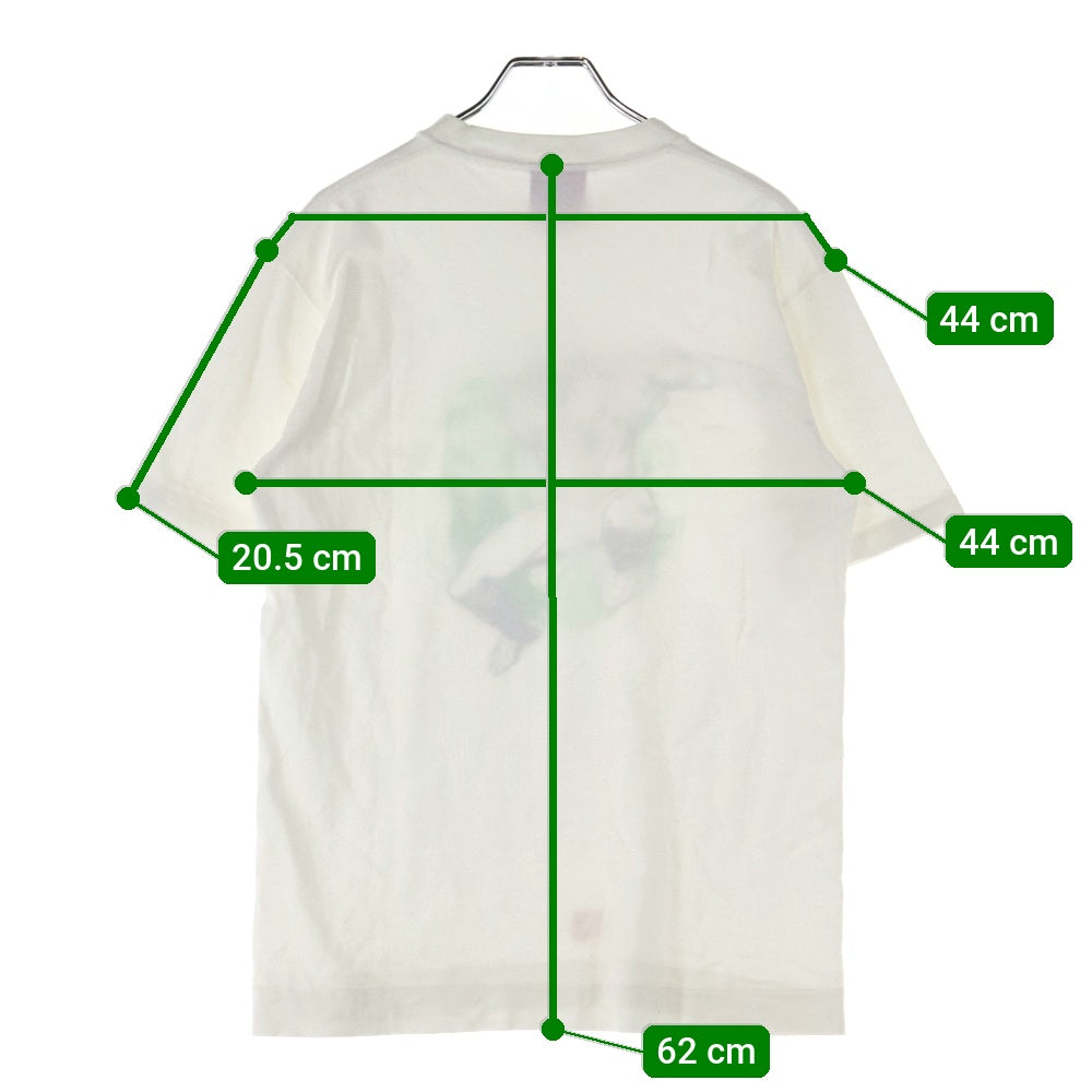 A BATHING APE(アベイシングエイプ) ×MARVEL Spider Man T マーベル スパイダーマン フロントプリント 半袖Tシャツ カットソー ホワイト