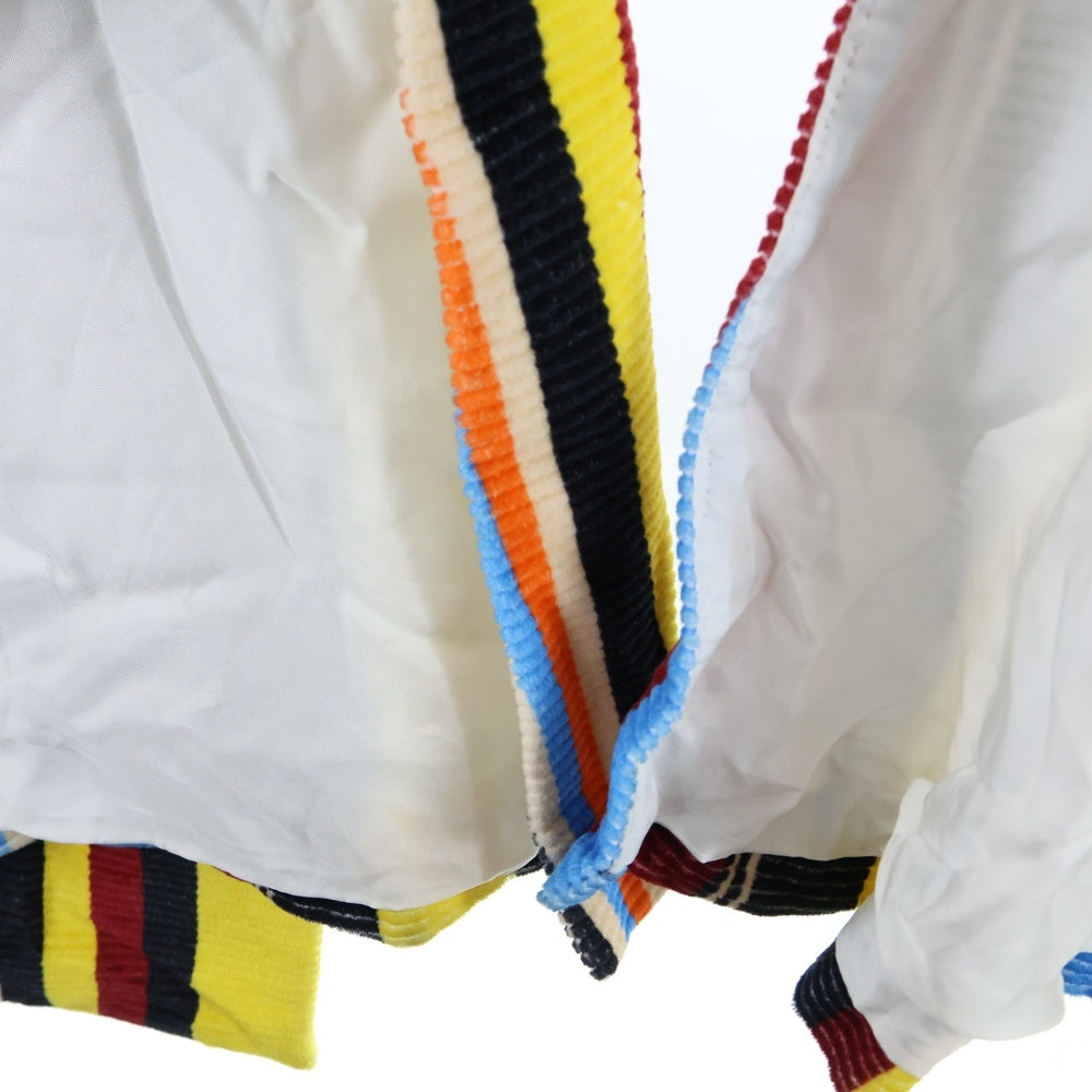 COMME des GARCONS HOMME PLUS(コムデギャルソンオムプリュス) 25SS ドッキングジャケット ペイズリー コーデュロイドレープ付き ブラック/マルチカラー PO-J045