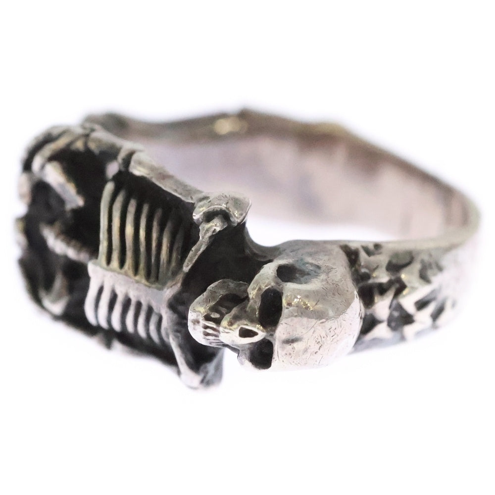 CRAZY PIG(クレイジーピッグ) SID RING スカルデザイン シドリング シルバー