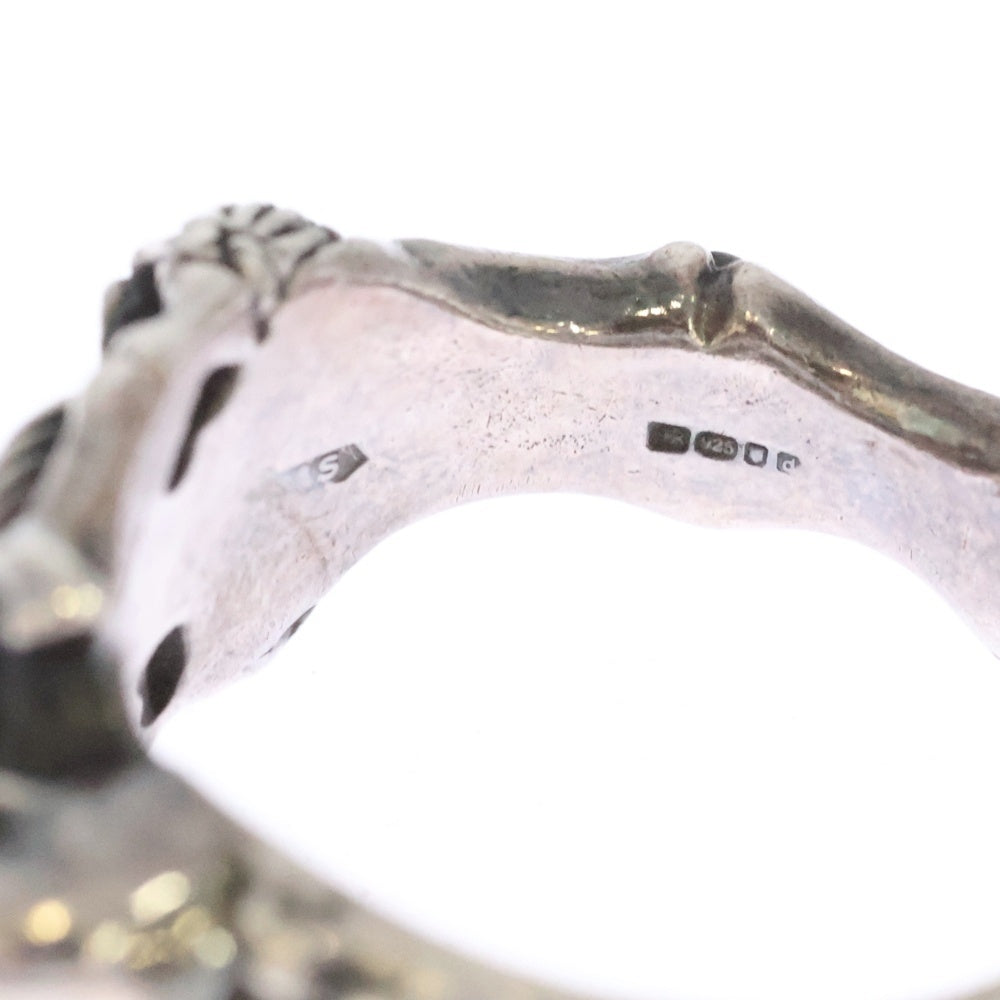 CRAZY PIG(クレイジーピッグ) SID RING スカルデザイン シドリング シルバー