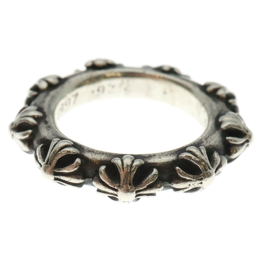 CHROME HEARTS(クロムハーツ) CROSS BAND クロスバンド リング シルバー BCA342