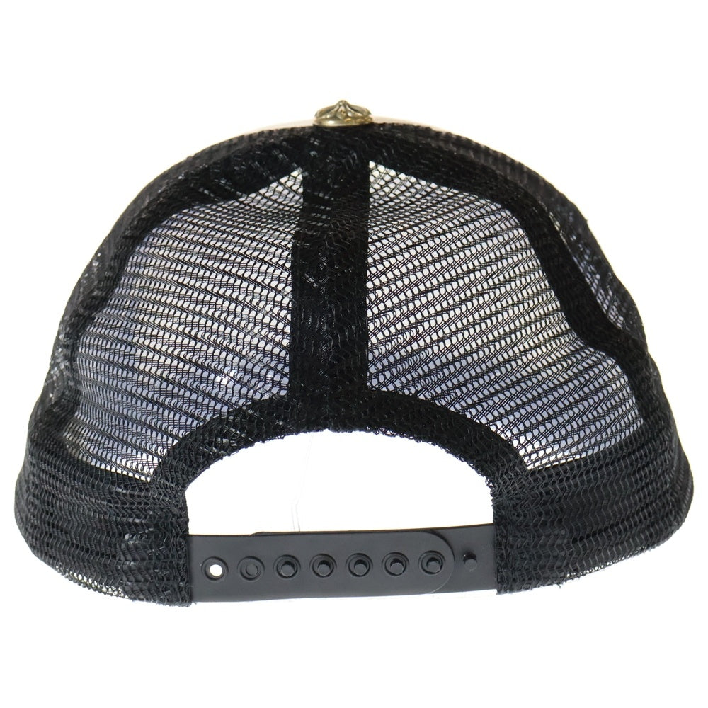 CHROME HEARTS(クロムハーツ) RUCKER CAP CHパッチメッシュトラッカーキャップ クロスボール付 帽子 ホワイト/ブラック