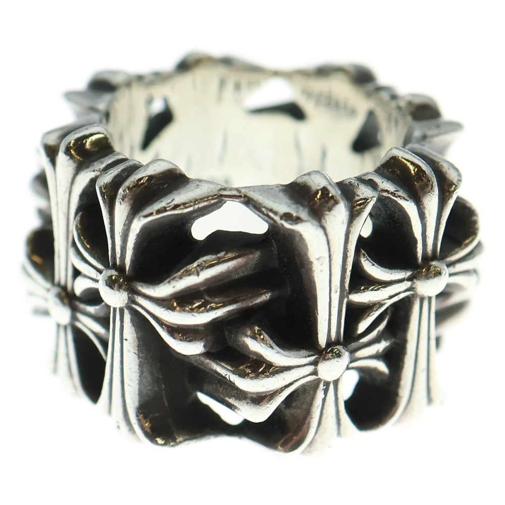 CHROME HEARTS(クロムハーツ) SQUARE CEMETERY スクエアセメタリークロス リング シルバー BCA352