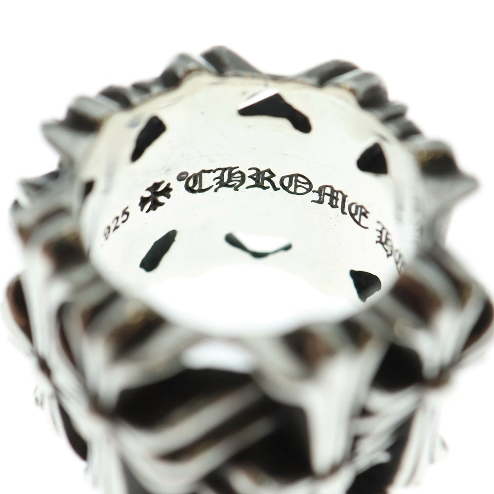 CHROME HEARTS(クロムハーツ) SQUARE CEMETERY スクエアセメタリークロス リング シルバー BCA352