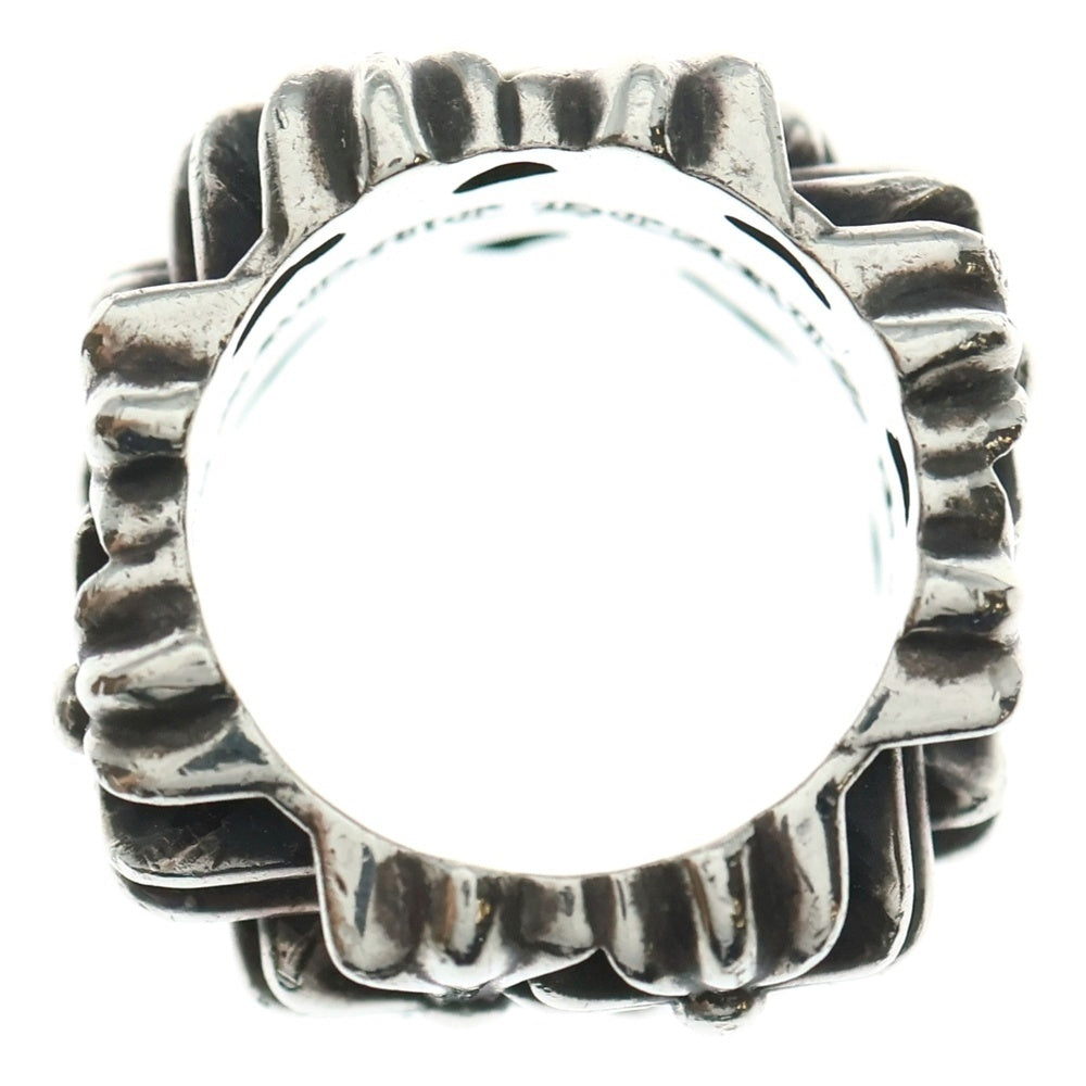 CHROME HEARTS(クロムハーツ) SQUARE CEMETERY スクエアセメタリークロス リング シルバー BCA352