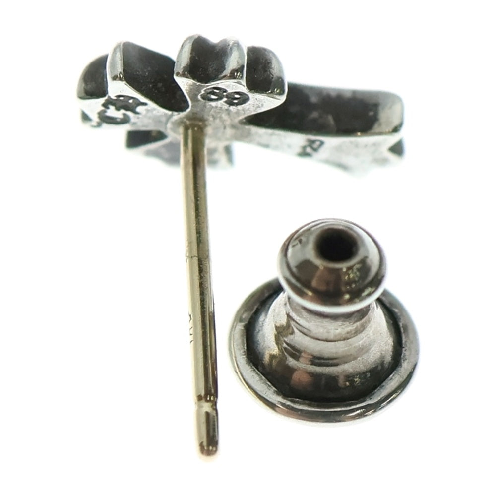 CHROME HEARTS(クロムハーツ) CH CRS 2 FAT P /DIA CHクロスファットスタッドピアス PAVEダイヤ シルバー