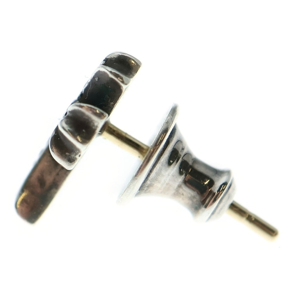 CHROME HEARTS(クロムハーツ) CH CRS 2 FAT P /DIA CHクロスファットスタッドピアス PAVEダイヤ シルバー