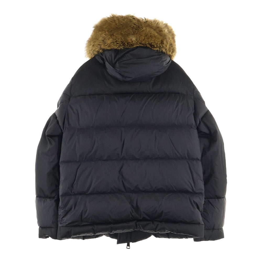 MONCLER(モンクレール) MEIDOB GIUBBOTTO ファー付きフーデッドダウンジャケット H20911A00272 ブラック