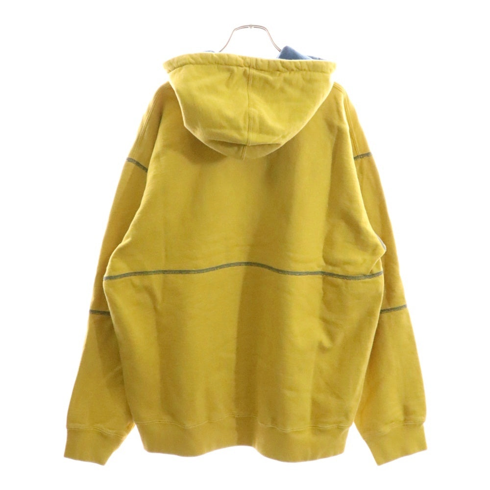 SUPREME(シュプリーム) 19AW Spread Logo Hooded Sweat スプレッドロゴ フーデッド プルオーバーパーカー スウェット イエロー