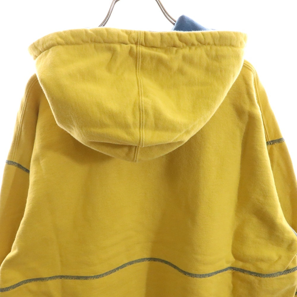 SUPREME(シュプリーム) 19AW Spread Logo Hooded Sweat スプレッドロゴ フーデッド プルオーバーパーカー スウェット イエロー