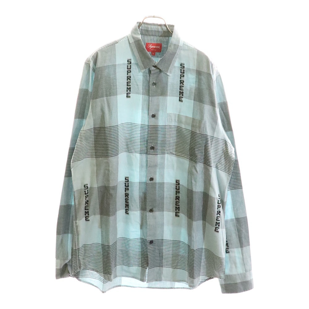 SUPREME(シュプリーム) 20SS Logo Plaid Shirt ロゴ プレイド 長袖