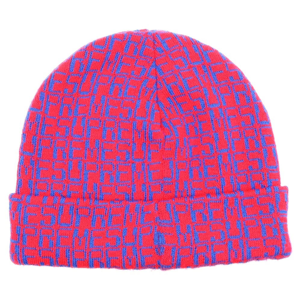 SUPREME(シュプリーム) 16AW Digital Beanie デジタルビーニー レッド/ブルー