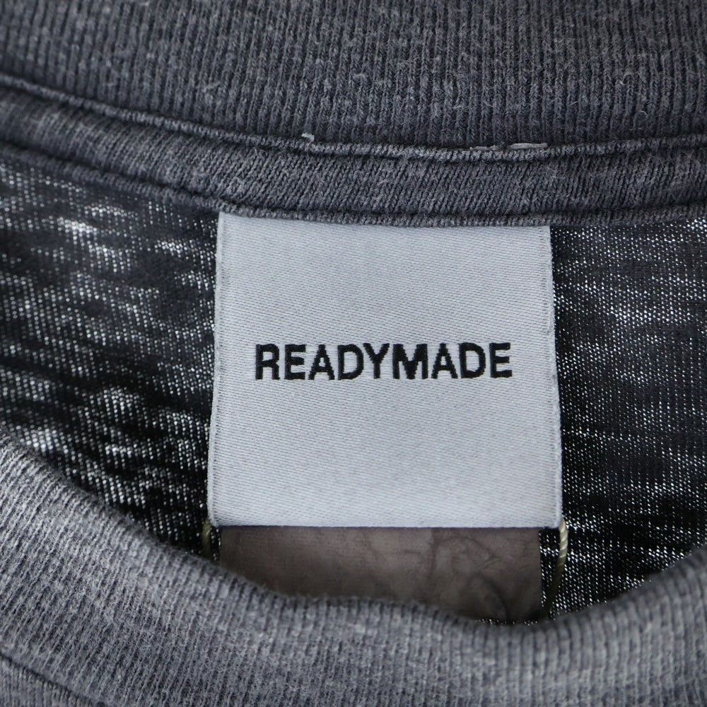 READY MADE(レディメイド) 24SS S/S POCKET T-SHIRT ポケット 半袖Tシャツ カットソー ブラック RE-CO-BK-00-00-278
