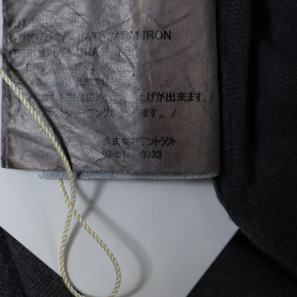 READY MADE(レディメイド) 24SS S/S POCKET T-SHIRT ポケット 半袖Tシャツ カットソー ブラック RE-CO-BK-00-00-278