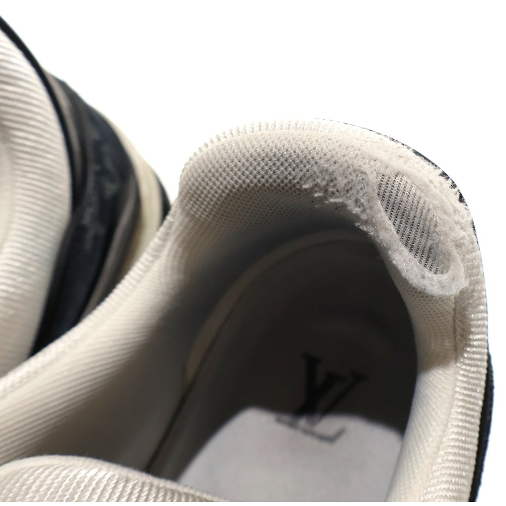 LOUIS VUITTON(ルイヴィトン) Trainer Line Sneakers トレーナー ライン ローカットスニーカー モノグラム デニム ホワイト/ブラック