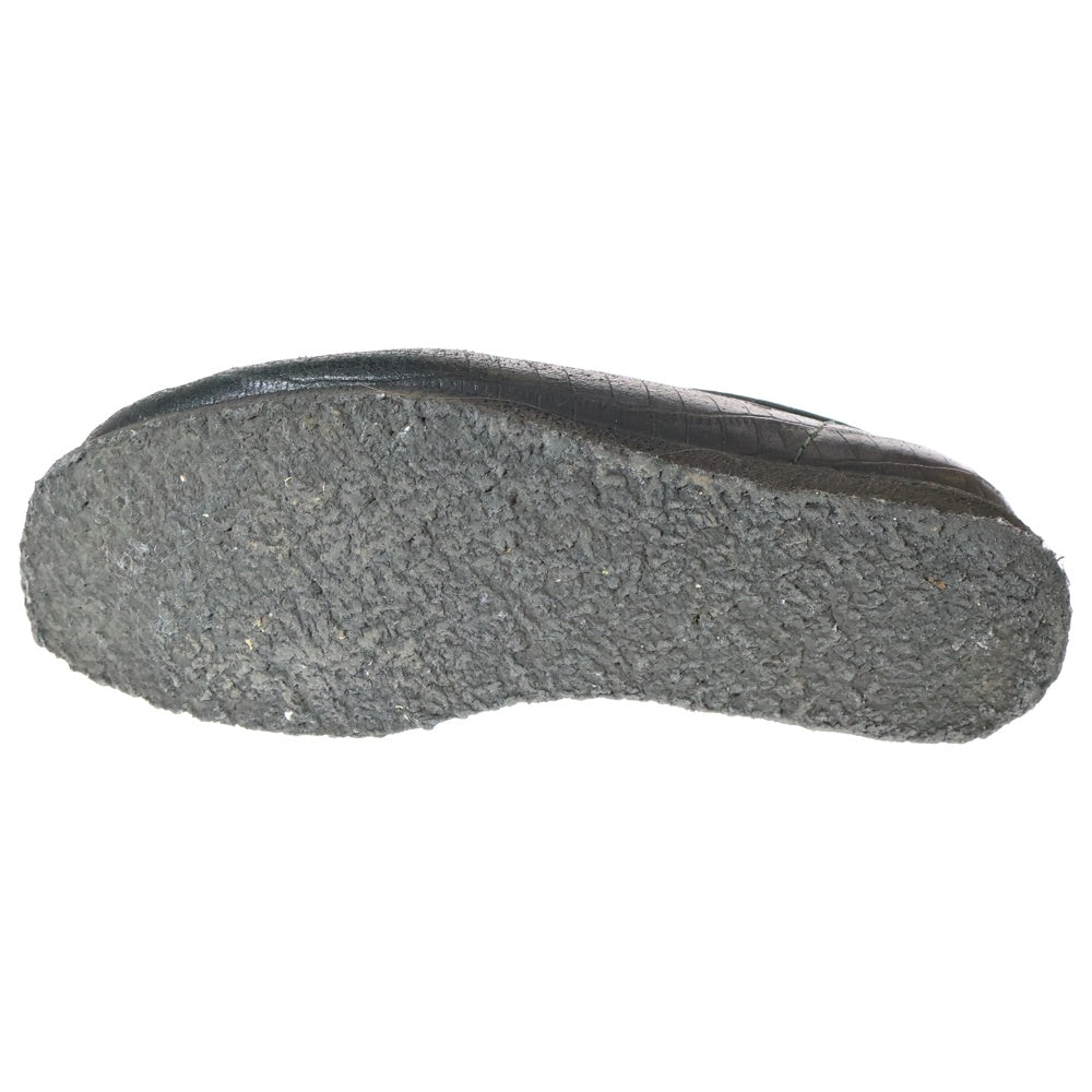 WACKO MARIA(ワコマリア) 23SS ×Clarks Originals SNAKE EMBOSSED LEATHER WALLABEE ブラック UK8/26.5cm