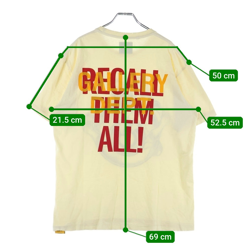 GALLERY DEPT.(ギャラリーデプト) BIG G Ball T ビッグジーボールティーシャツ 半袖Tシャツ カットソー ベージュ