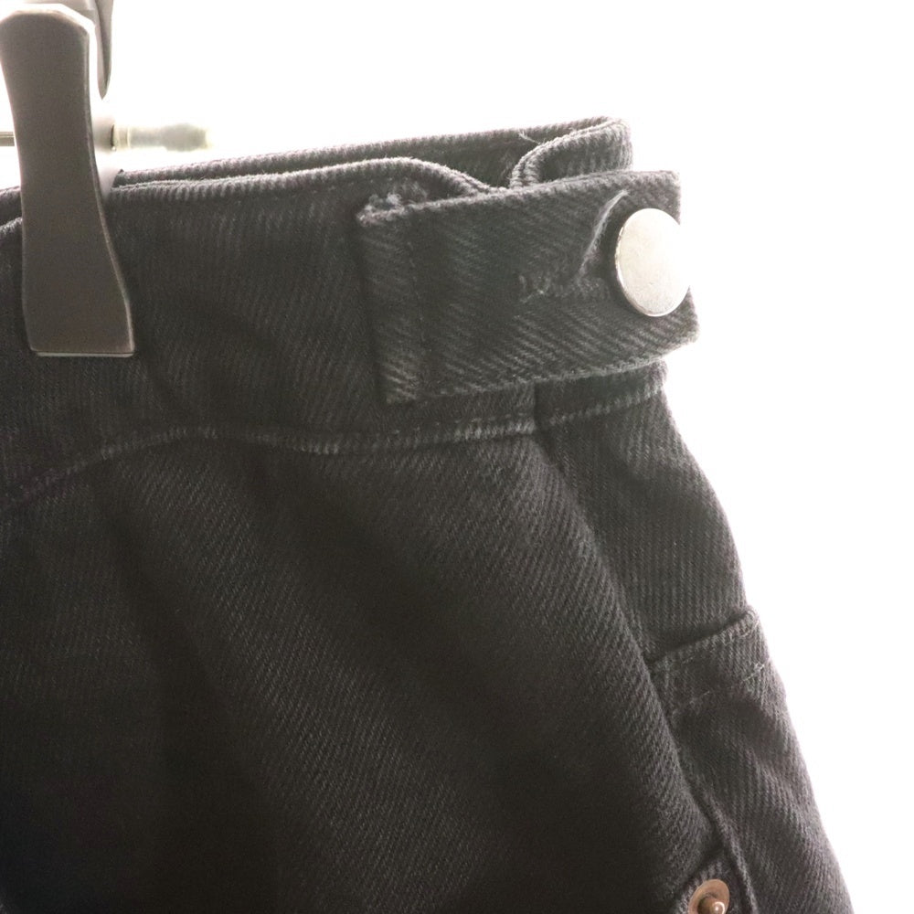 DENIM TEARS(デニムティアーズ) フラワーモチーフ カットオフ ハーフパンツ ショーツ